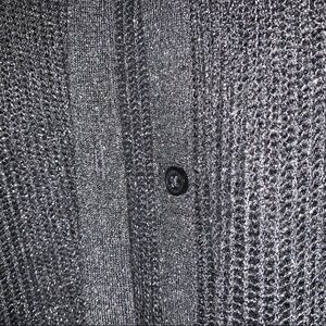 Express trendy Silver Shimmer fancy dress Top